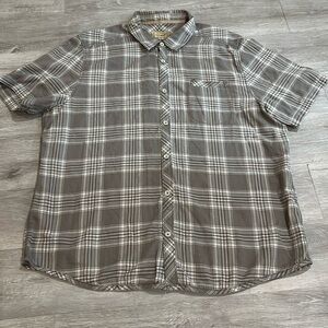Jeremiah Men’s Cotton Short Sleeve Button Down Shirt Sz XL